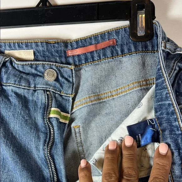 Anthropologie pilcro High Waist Blue Denim ShortsA0376 - Picture 3 of 5